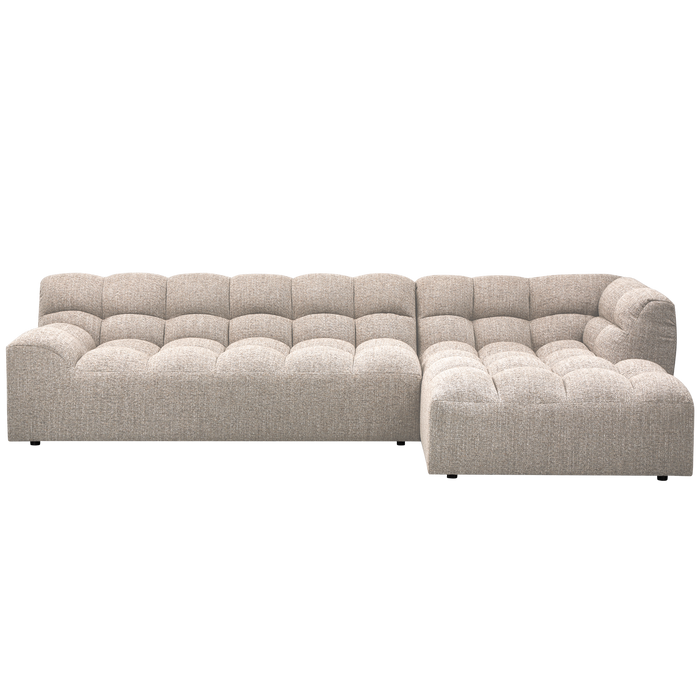 WOOOD Allure Chaise Longue Bank Rechts - Polyester - Naturel
