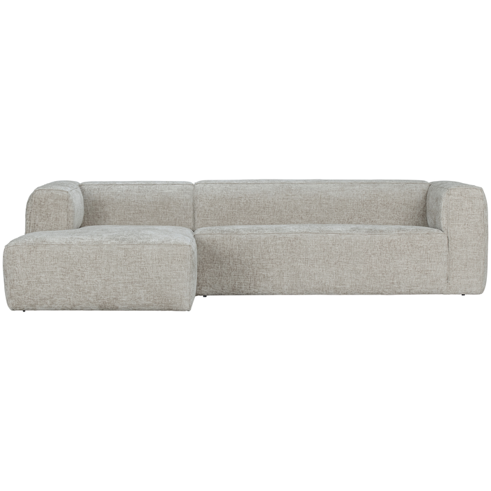 WOOOD Bean Hoekbank Links - Stof - Naturel