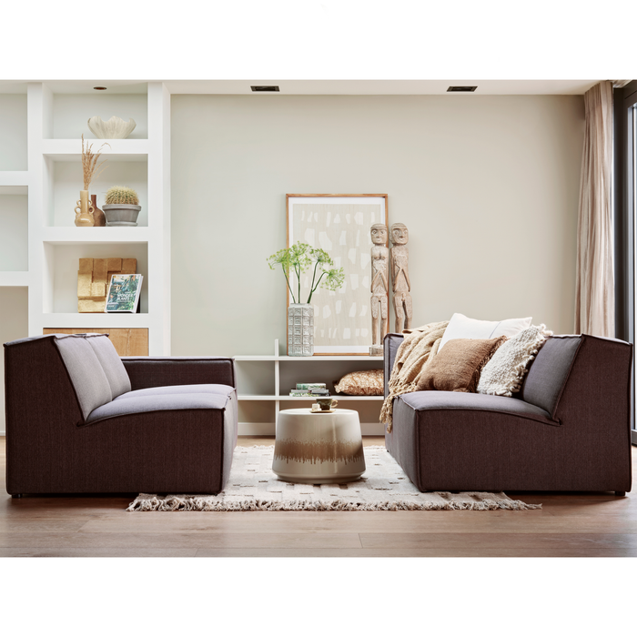 WOOOD Jana Bijzettafel - Grenen - Mist - 70x180x35