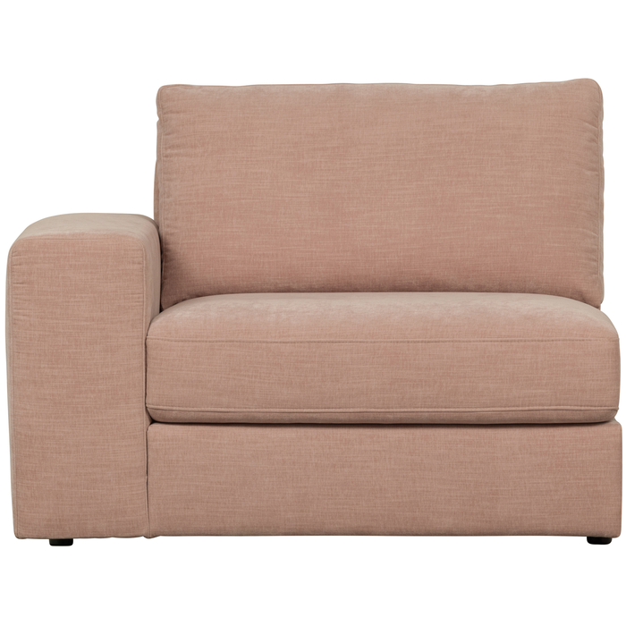 vtwonen Family 1-Zits Bank Element  Arm Links - Polyester - Roze