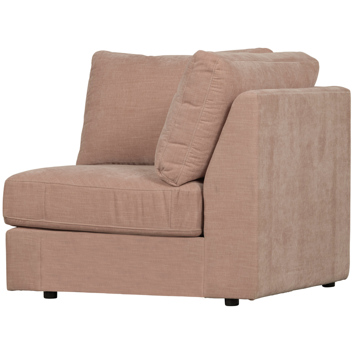 vtwonen Family Hoek Bank Element - Polyester - Roze