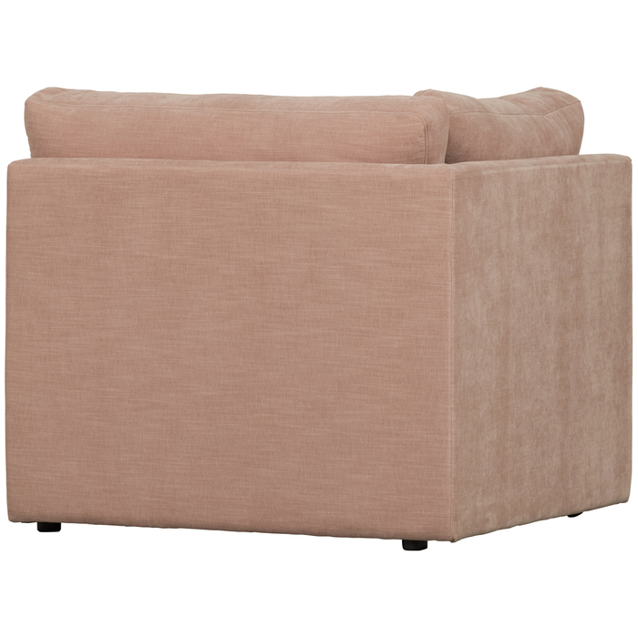 vtwonen Family Hoek Bank Element - Polyester - Roze