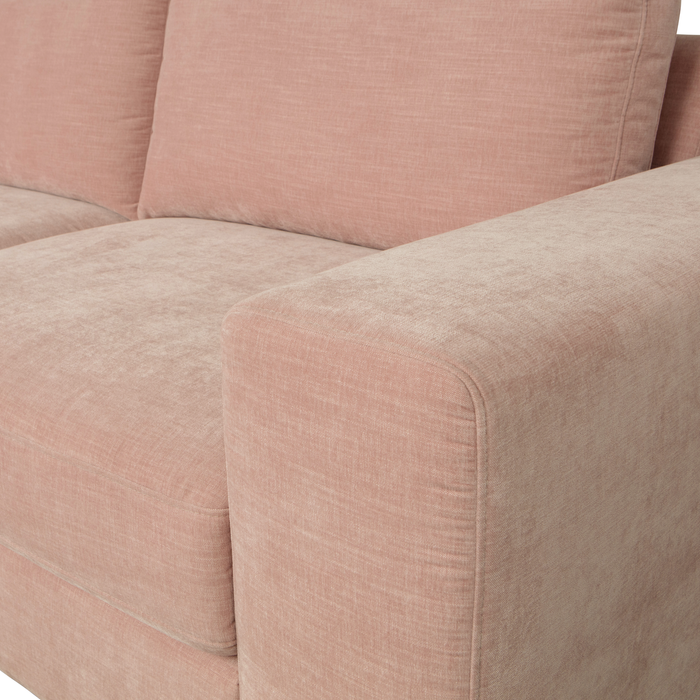 vtwonen Family 1-Zits Bank Element  Arm Rechts - Polyester - Roze