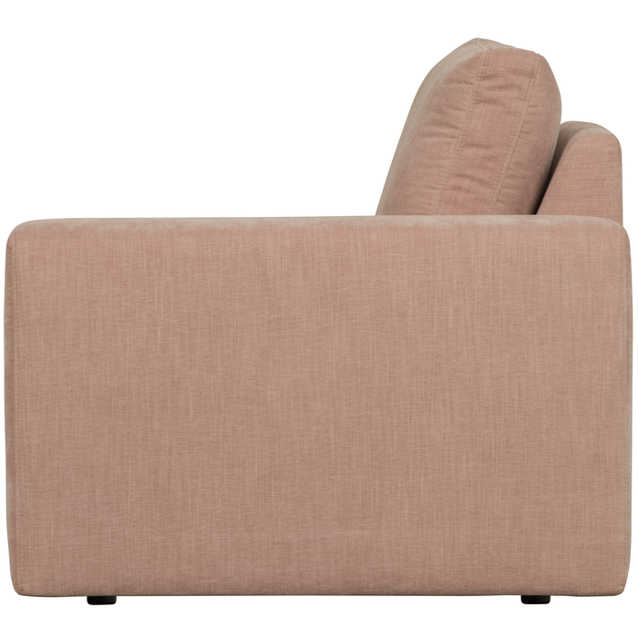vtwonen Family 1-Zits Bank Element  Arm Rechts - Polyester - Roze