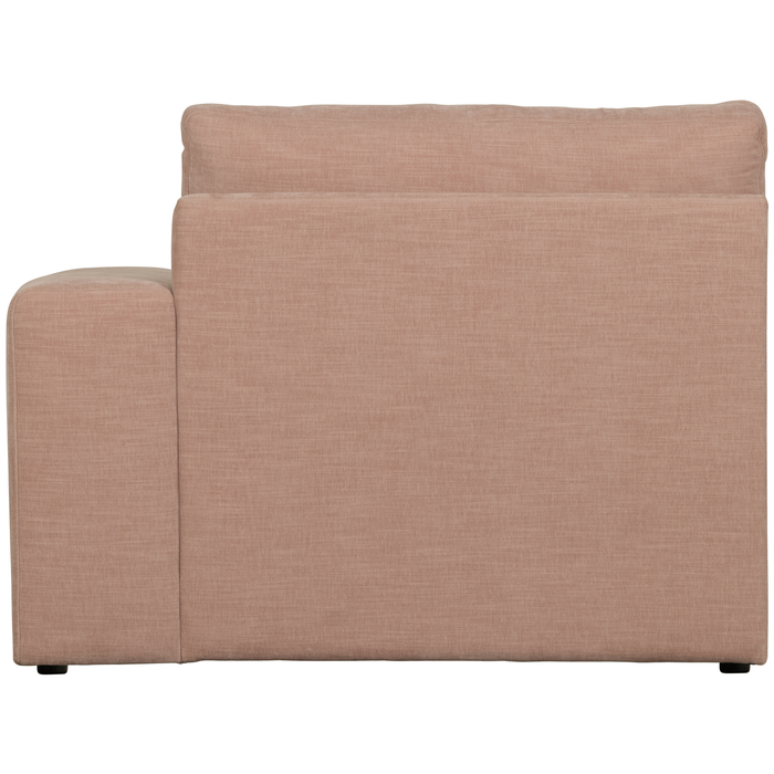 vtwonen Family 1-Zits Bank Element  Arm Rechts - Polyester - Roze