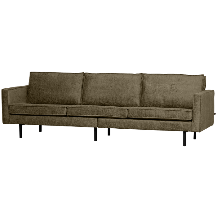 WOOOD Bank 3-Zits Rodeo - Structure Velvet - Bonsai - 85x277x86