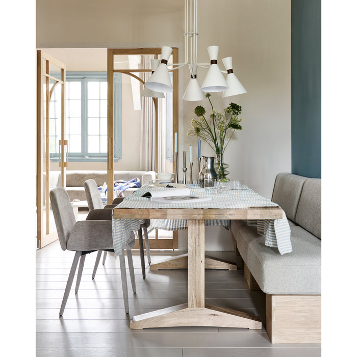 vtwonen Muurbankje incl. Kussens - Eiken - Naturel|Beige - 84x110x67