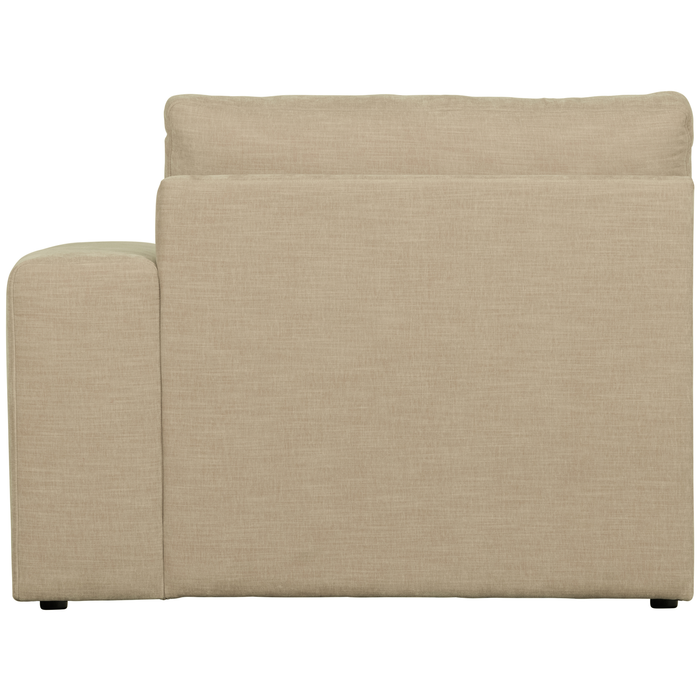 vtwonen Family 1-Zits Bank Element Met Arm Rechts - Polyester - Zand