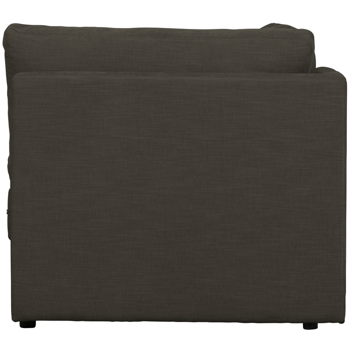 vtwonen Family Hoek Bank Element - Polyester - Antraciet
