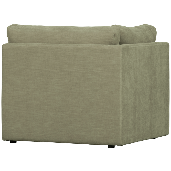 vtwonen Family Hoek Bank Element - Polyester - Groen