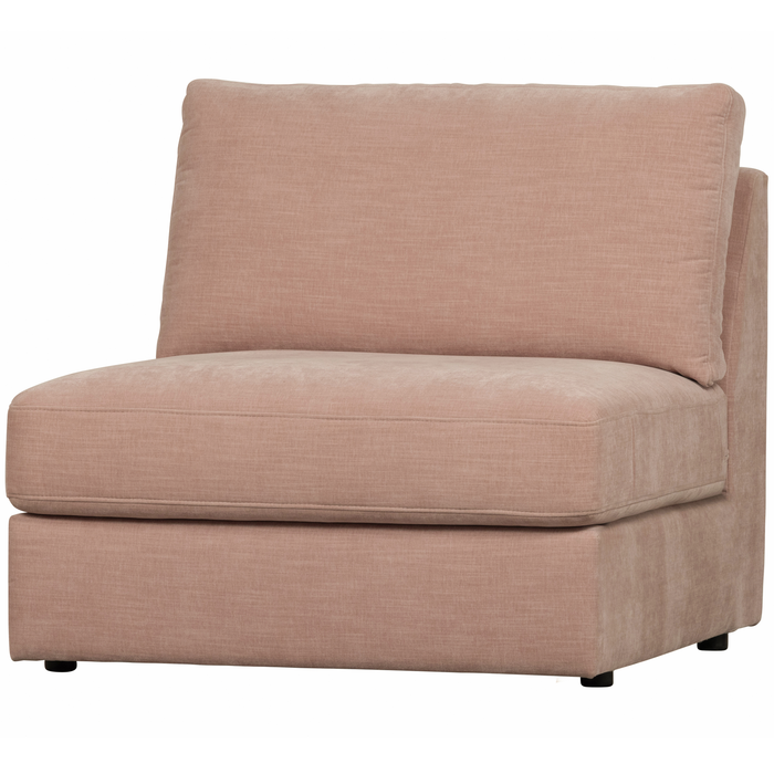 vtwonen Family 1-Zits Bank Element Zonder Arm - Polyester - Roze