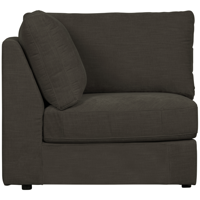 vtwonen Family Hoek Bank Element - Polyester - Antraciet