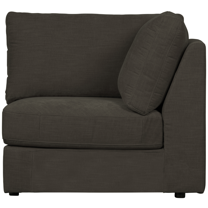 vtwonen Family Hoek Bank Element - Polyester - Antraciet