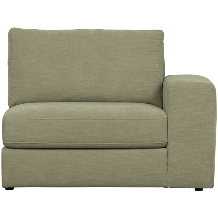 vtwonen Family 1-Zits Bank Element Arm Rechts - Polyester - Groen
