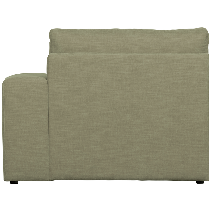 vtwonen Family 1-Zits Bank Element Arm Rechts - Polyester - Groen