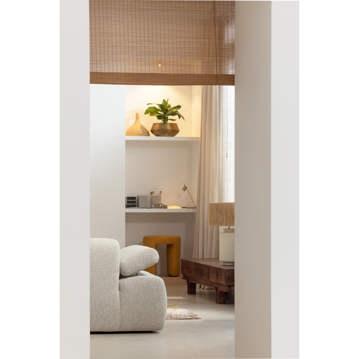 WOOOD Staes Tv-Meubel - Mangohout - Walnoot - 37x180x45