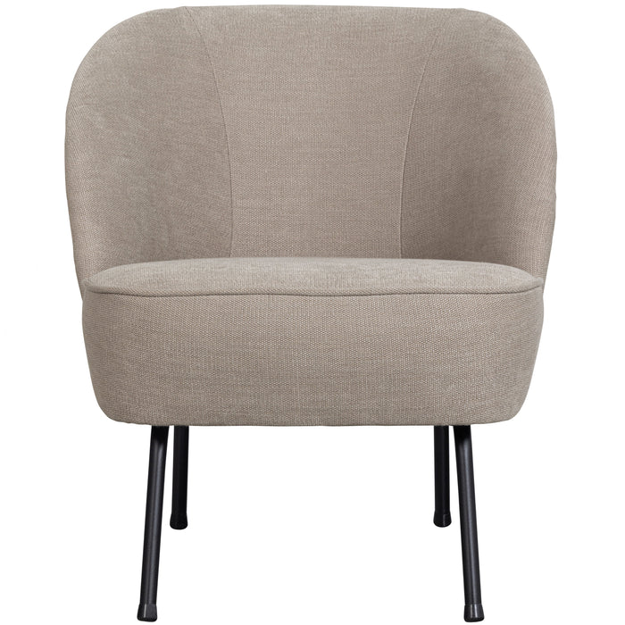 WOOOD Vogue Fauteuil - Geweven stof - Zand - 69x57x70