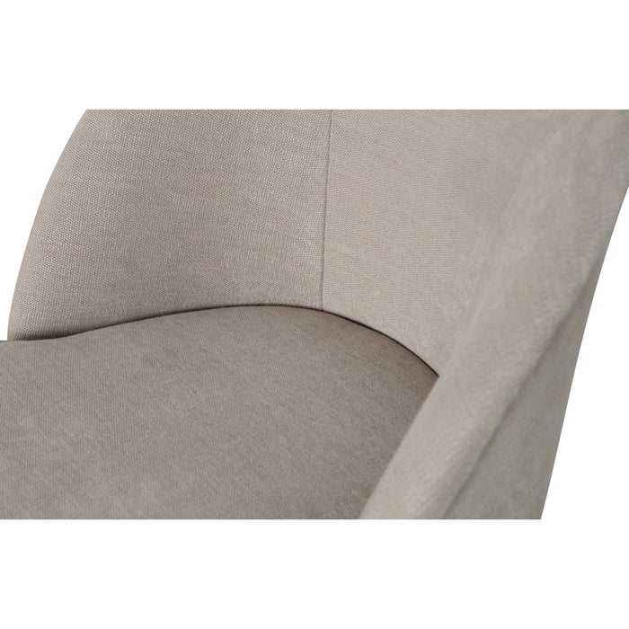 WOOOD Vogue Fauteuil - Geweven stof - Zand - 69x57x70