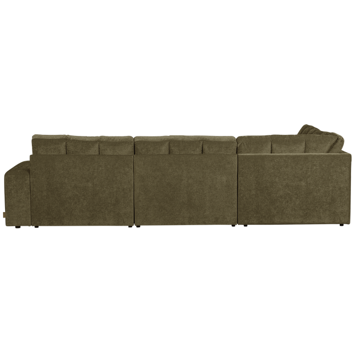 WOOOD Second Date Hoekbank Links - Vintage - Groen