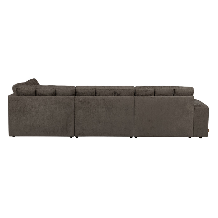 WOOOD Second Date Hoekbank Rechts - Structure Velvet - Mountain