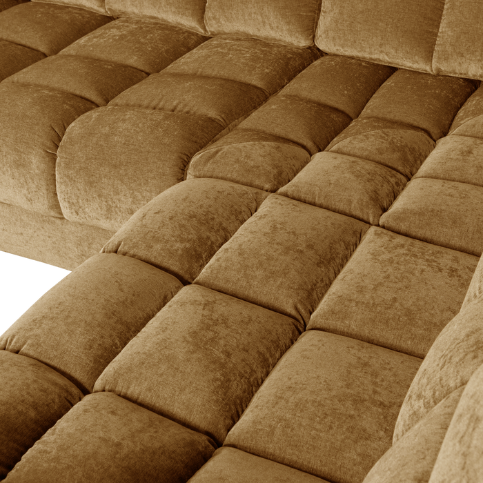 WOOOD Second Date Hoekbank Rechts - Vintage - Goud