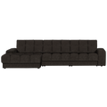 WOOOD Second Date Chaise Longue Links - Vintage - Antraciet