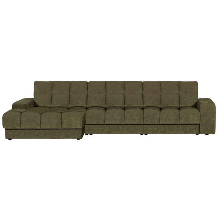 WOOOD Second Date Chaise Longue Links - Vintage - Groen