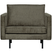 WOOOD Fauteuil Rodeo - Structure Velvet - Frost - 85x105x86