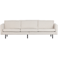WOOOD Rodeo 3-Zits Bank - Velvet - Naturel - 85x277x86