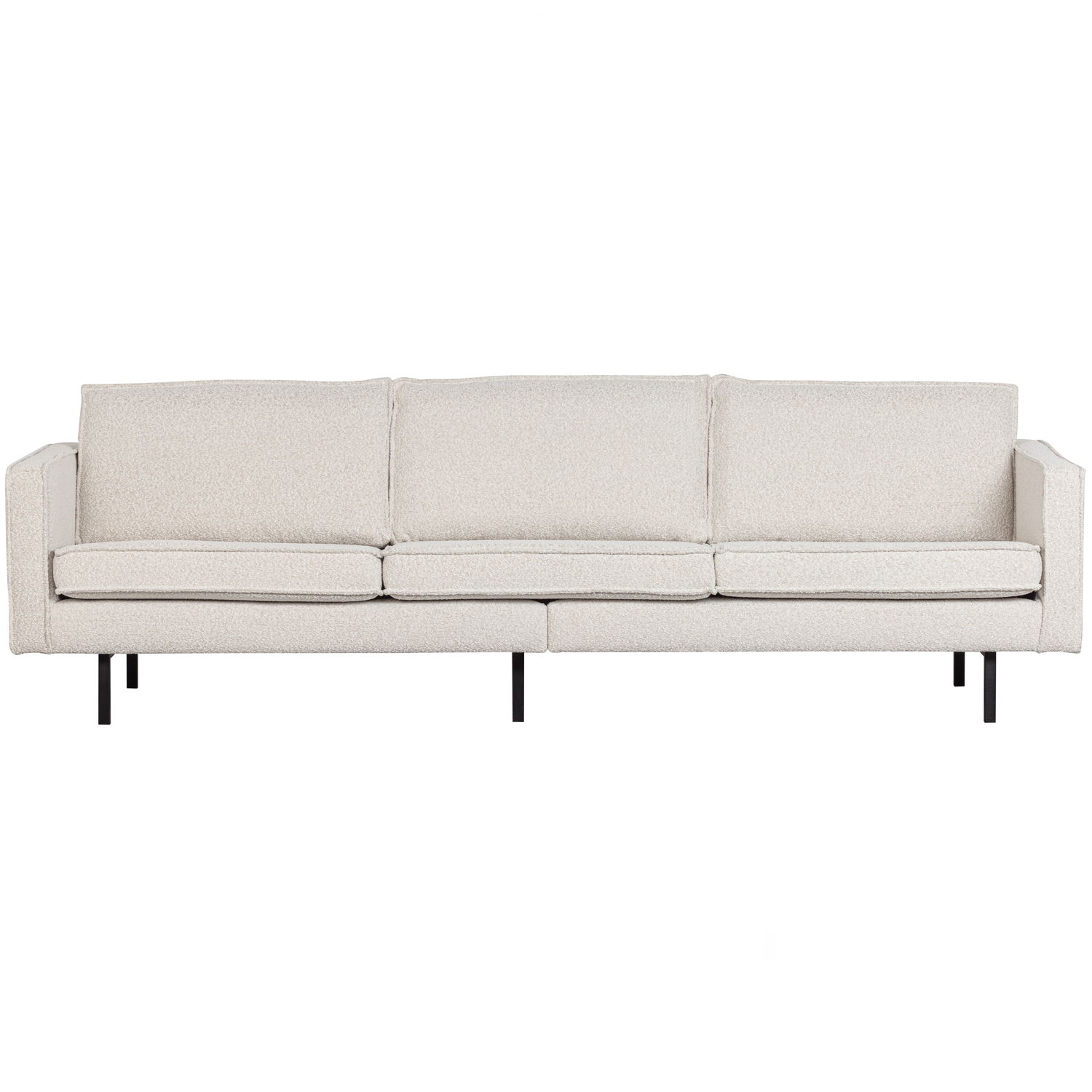 WOOOD Rodeo 3-Zits Bank - Velvet - Naturel - 85x277x86