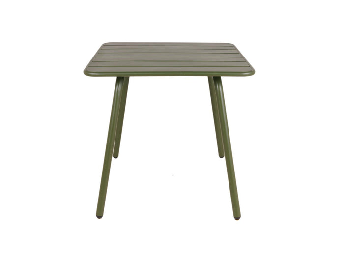 Metalen tuintafel Max olijfgroen