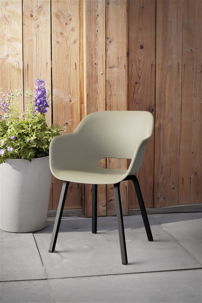 Keter Noa Tuinstoel - 2 stuks - 55x56.5x80cm - Zand