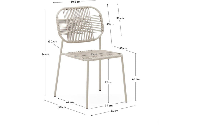 Tuinstoel Talaier, Tuinstoel