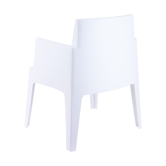 Garden Impressions Box tuinstoel the original wit - 4 stuks