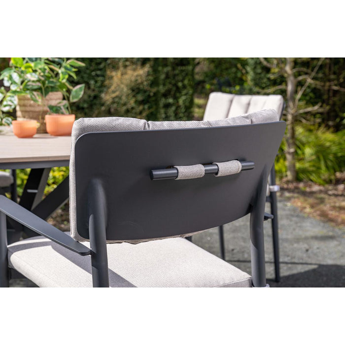 Garden Impressions Dane tuinstoel desert sand - 2 stuks