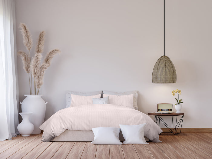 Ten Cate Katoensatijnen Dekbedovertrek - 240x200|220 - Roze