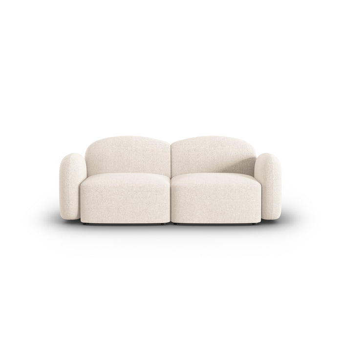 Micadoni Home Blair 2-zitsbank - Chenille - Lichtbeige