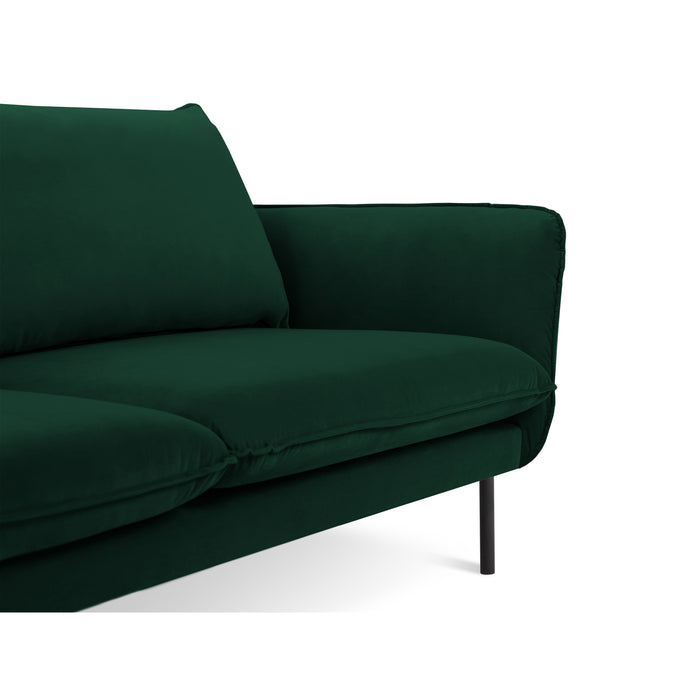 Cosmopolitan Design Vienna 2-zitsbank - Velvet - Flessengroen