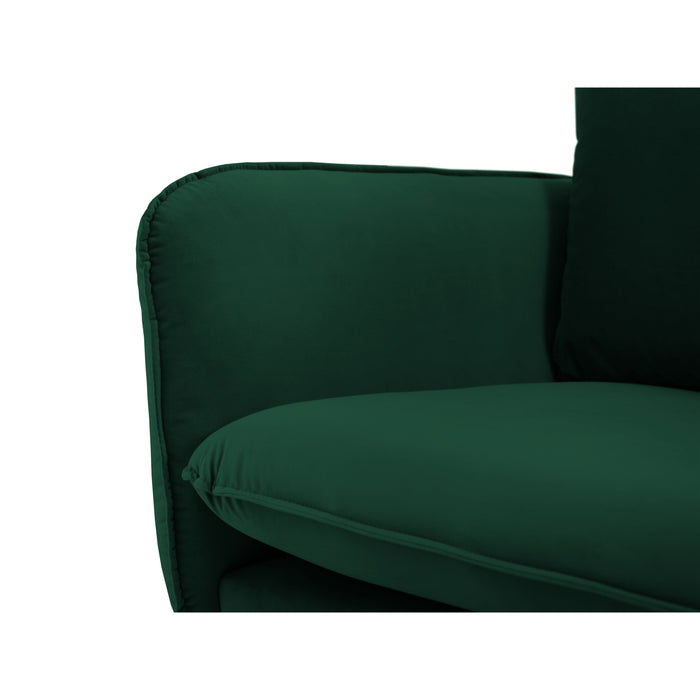Cosmopolitan Design Vienna 2-zitsbank - Velvet - Flessengroen