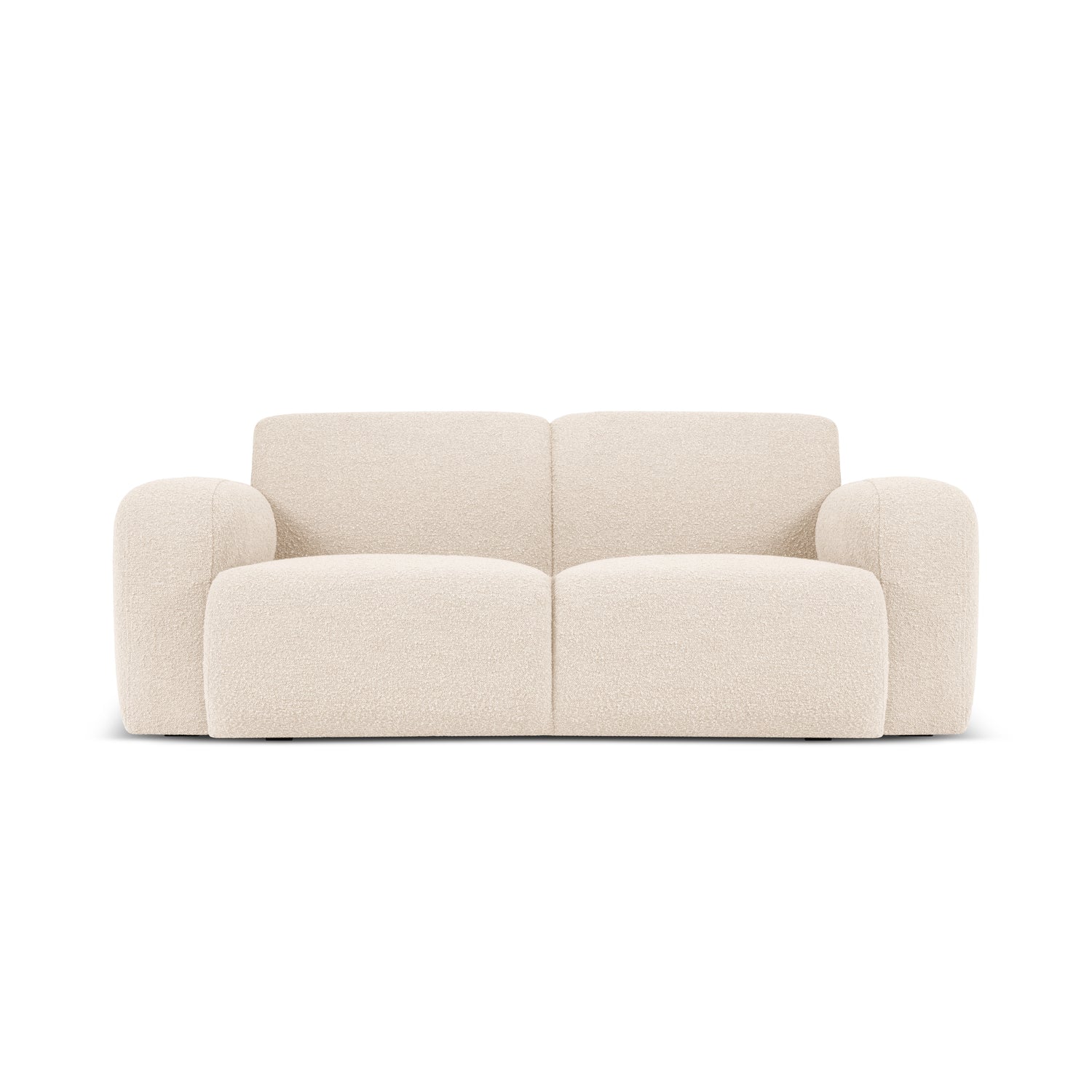 Windsor & Co Lola 2-zitsbank - Bouclé - Lichtbeige