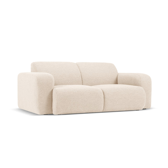 Windsor & Co Lola 2-zitsbank - Bouclé - Lichtbeige
