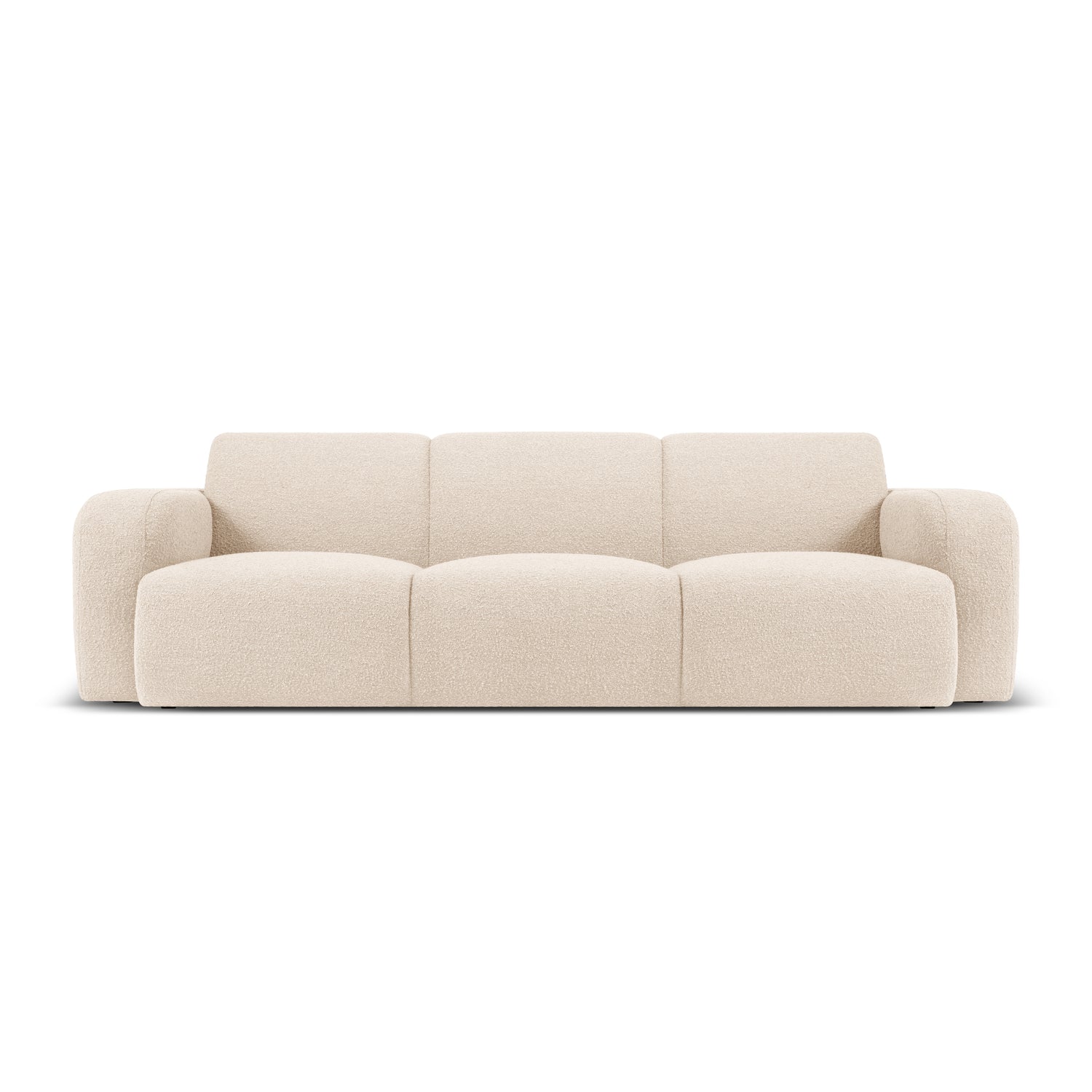 Windsor & Co Lola 3-zitsbank - Bouclé - Lichtbeige