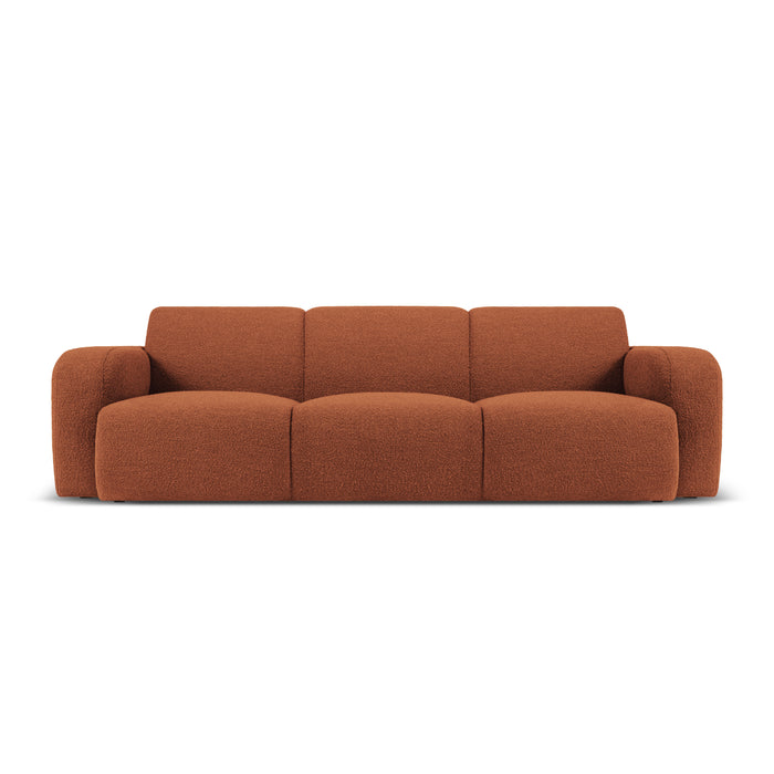 Windsor & Co Lola 3-zitsbank - Bouclé - Bruin