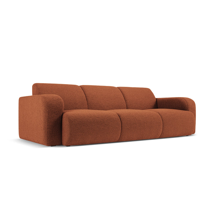 Windsor & Co Lola 3-zitsbank - Bouclé - Bruin