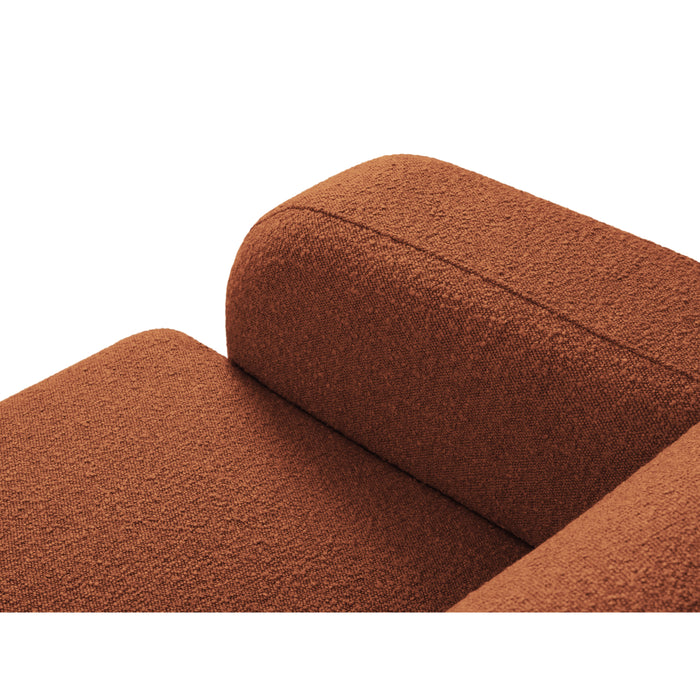 Windsor & Co Lola Hoekbank met Chaise Longue Rechts - Bouclé - Bruin