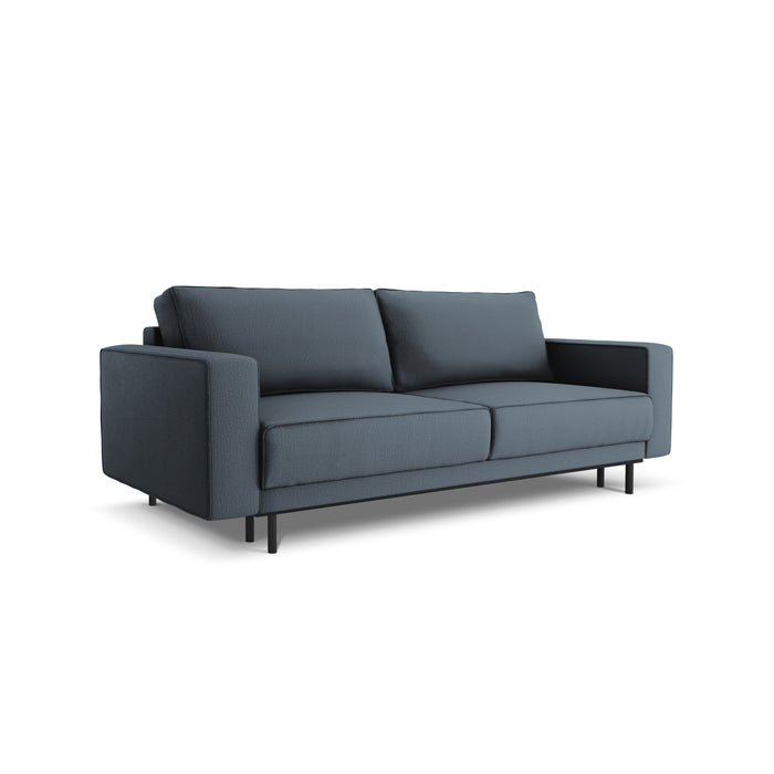 Micadoni Home Caro 3-zitsbank met Slaapfunctie - Donkerblauw