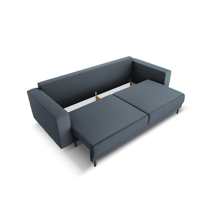 Micadoni Home Caro 3-zitsbank met Slaapfunctie - Donkerblauw