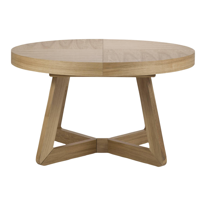 Windsor & Co Bodil Eettafel Uitschuifbaar Ø 130/230 cm - Naturel Eiken