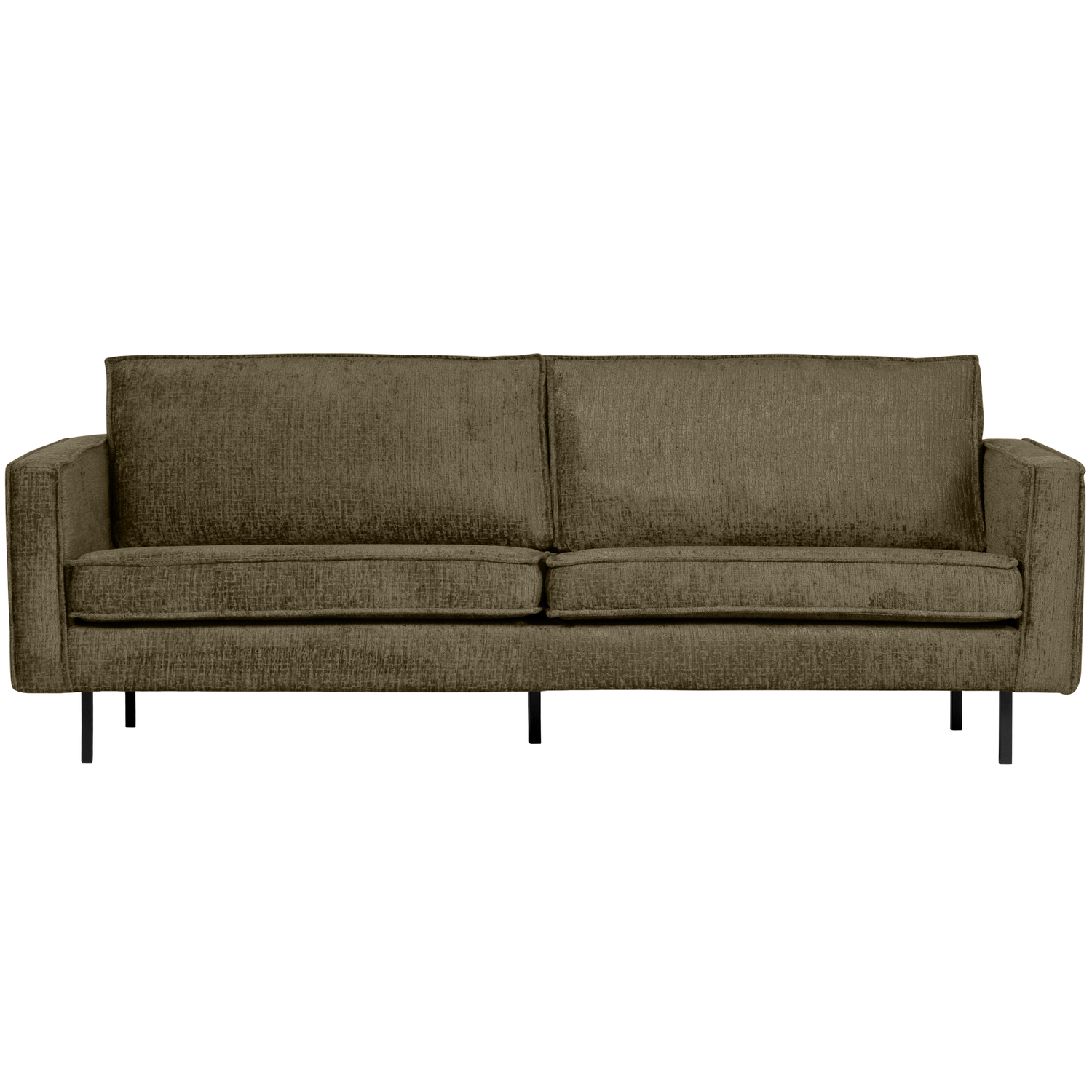 WOOOD Bank 2,5-Zits Rodeo - Structure Velvet - Bonsai - 85x190x86
