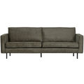 WOOOD Bank 2,5-Zits Rodeo - Structure Velvet - Frost - 85x190x86